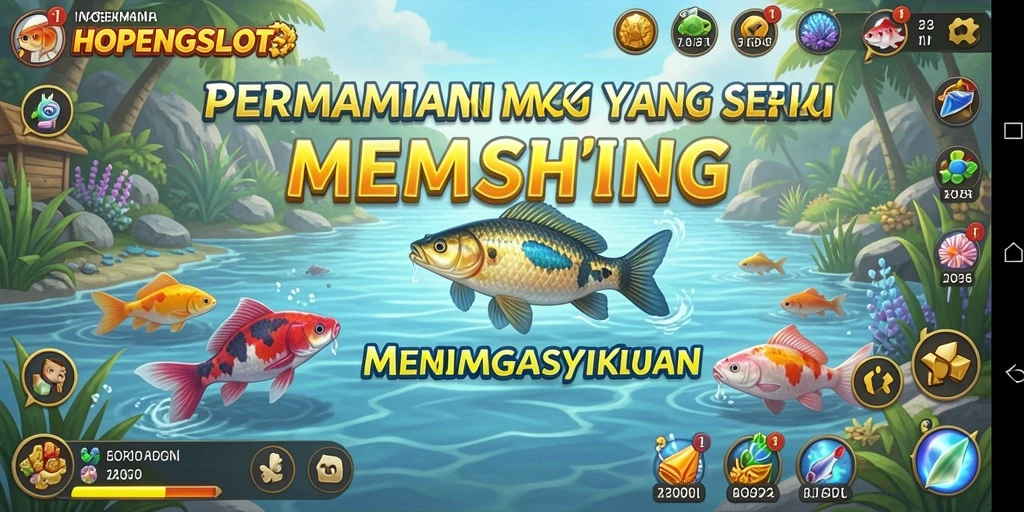Tangkapan besar di HOPENGSLOT, nikmati gameplay seru memancing.