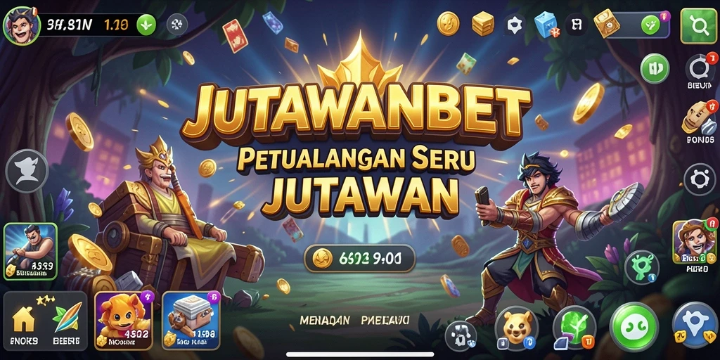 Tampilan gameplay JUTAWANBET yang mendebarkan dan penuh aksi.