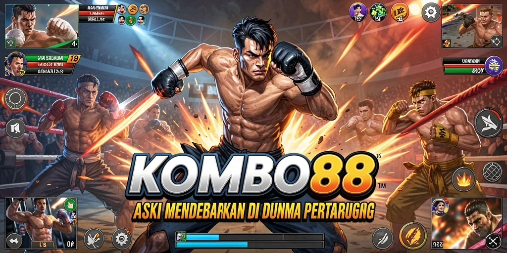 Screenshot KOMBO88 menampilkan aksi seru dalam pertarungan mendebarkan.