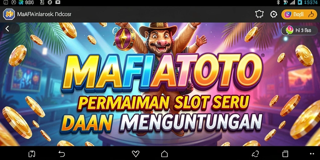 Screenshot gameplay MAFIATOTO dengan tampilan slot yang menarik.