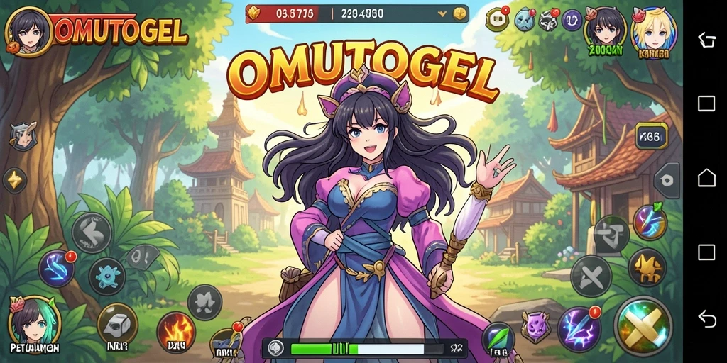 Tampilan menakjubkan dari gameplay <strong>OMUTOGEL</strong> yang penuh aksi dan karakter menarik.