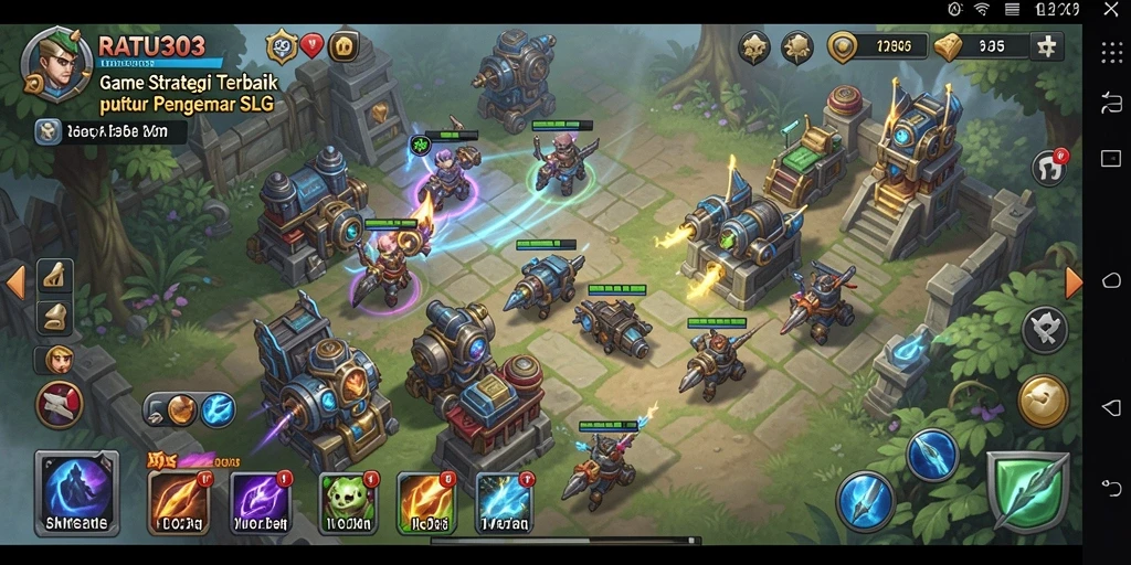 Tampilan gameplay menarik dari RATU303 dengan berbagai strategi yang bisa diterapkan.