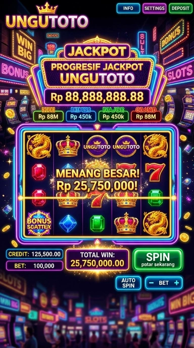Screenshot aplikasi ungutoto dengan koleksi aplikasi lengkap.
